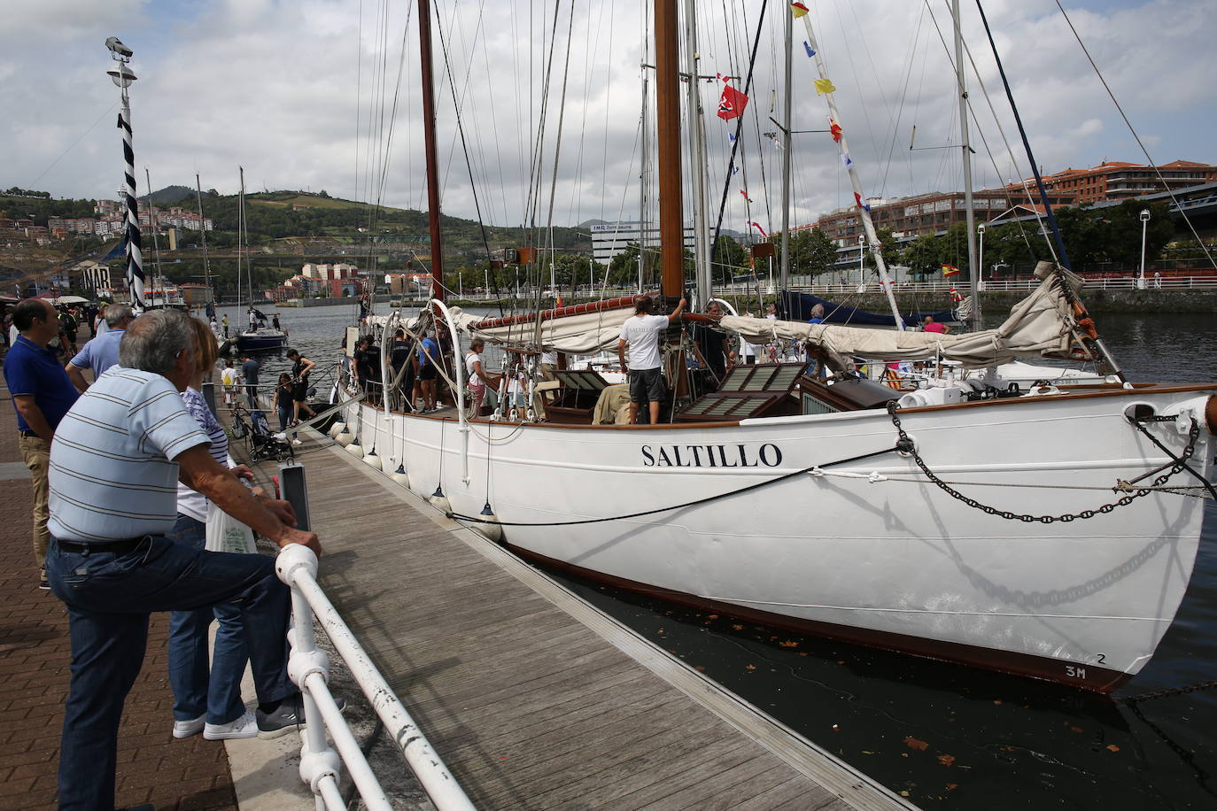 Fotos: La visita del velero &#039;Saltillo&#039; en el Museo Marítimo