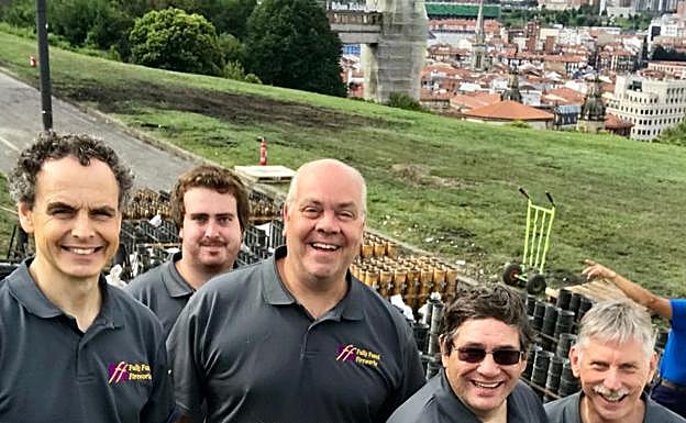 Parte de los integrantes de la firma británica.