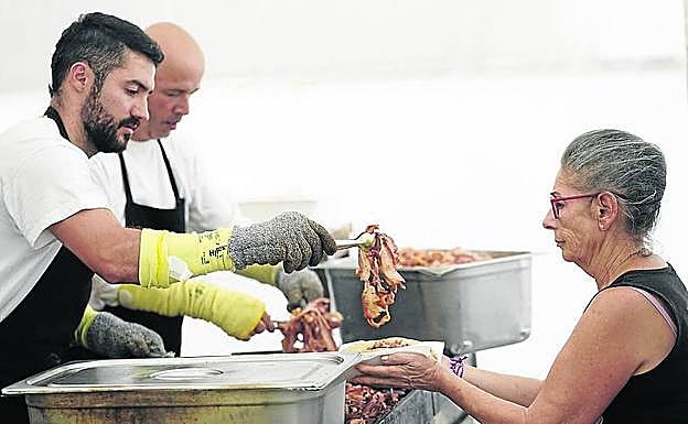 El talo es un manjar imprescindible en toda fiesta que se precie. 