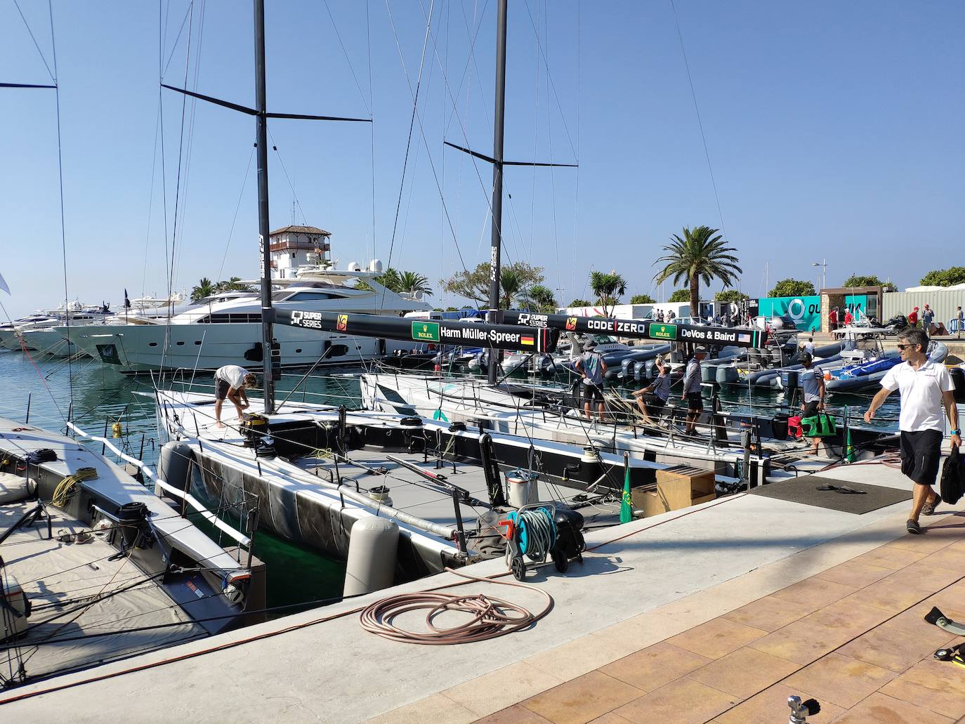 Fotos: Así se prepara el Rolex TP52 World Championship