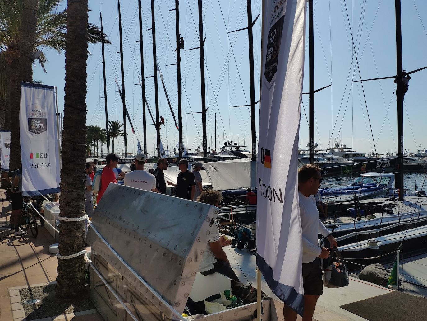 Fotos: Así se prepara el Rolex TP52 World Championship