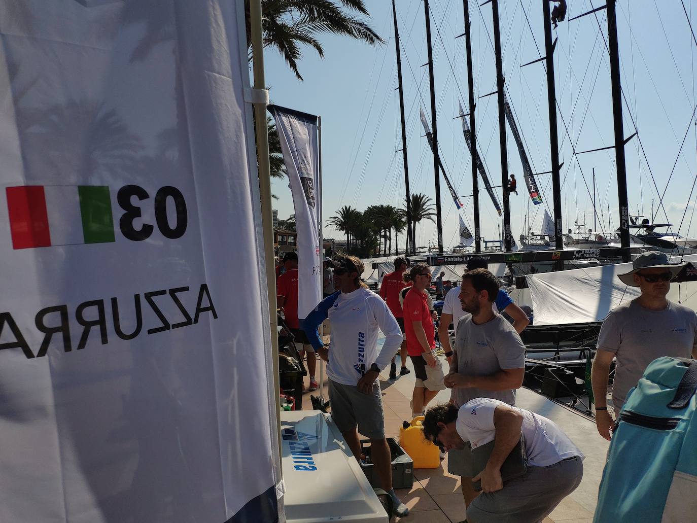 Fotos: Así se prepara el Rolex TP52 World Championship