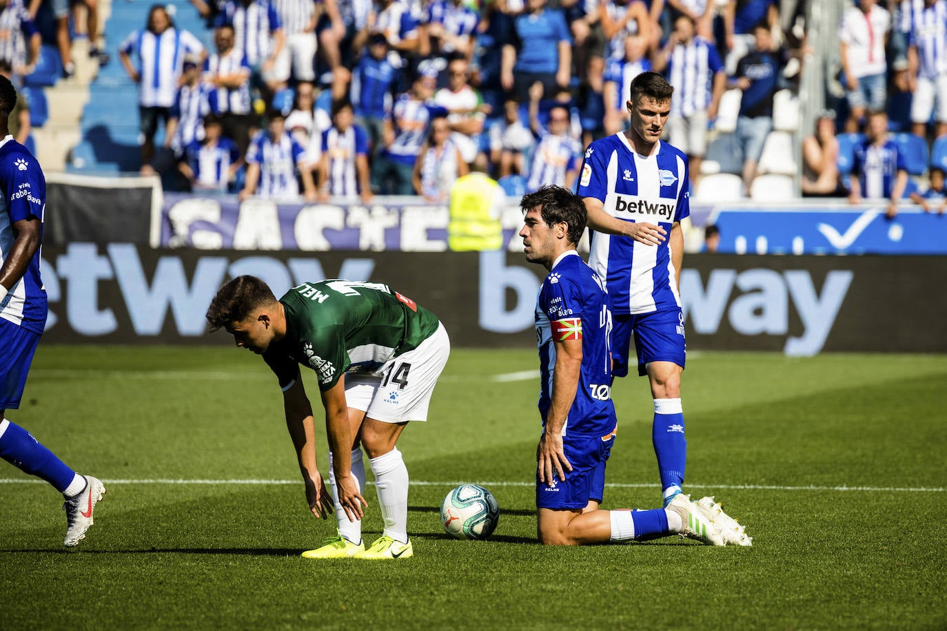 Las mejores fotos del encuentro de la segunda jornada de LaLiga disputado en el estadio de Mendizorroza