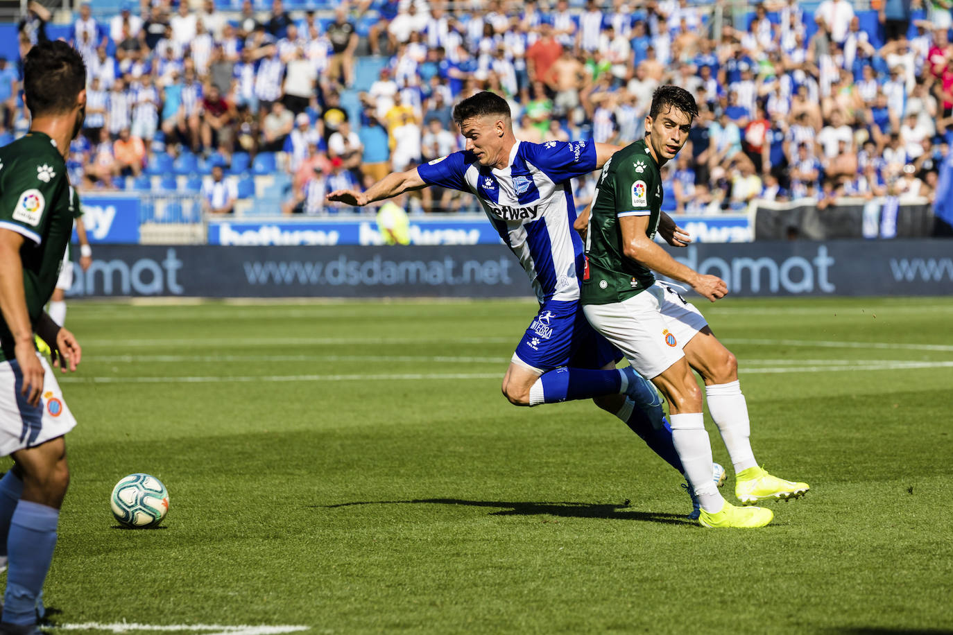 Las mejores fotos del encuentro de la segunda jornada de LaLiga disputado en el estadio de Mendizorroza