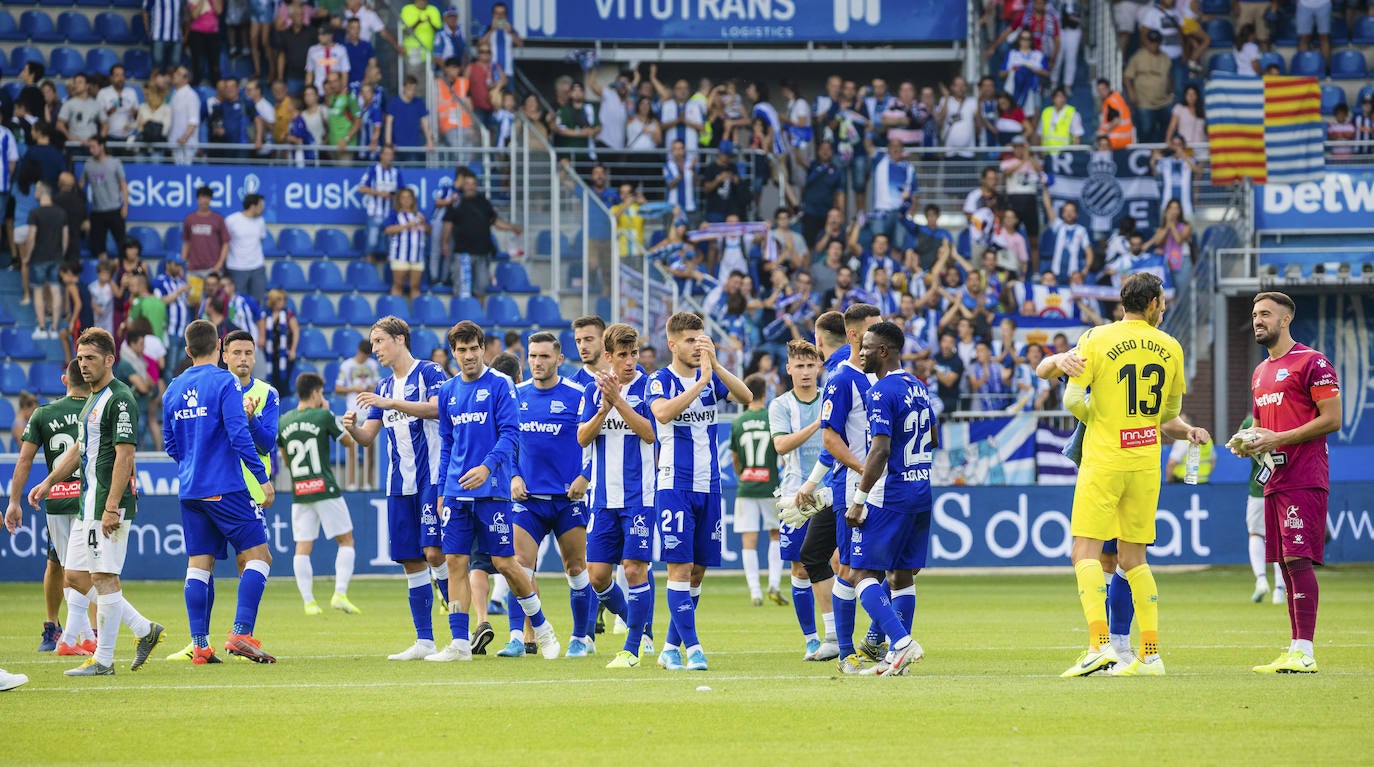 Las mejores fotos del encuentro de la segunda jornada de LaLiga disputado en el estadio de Mendizorroza