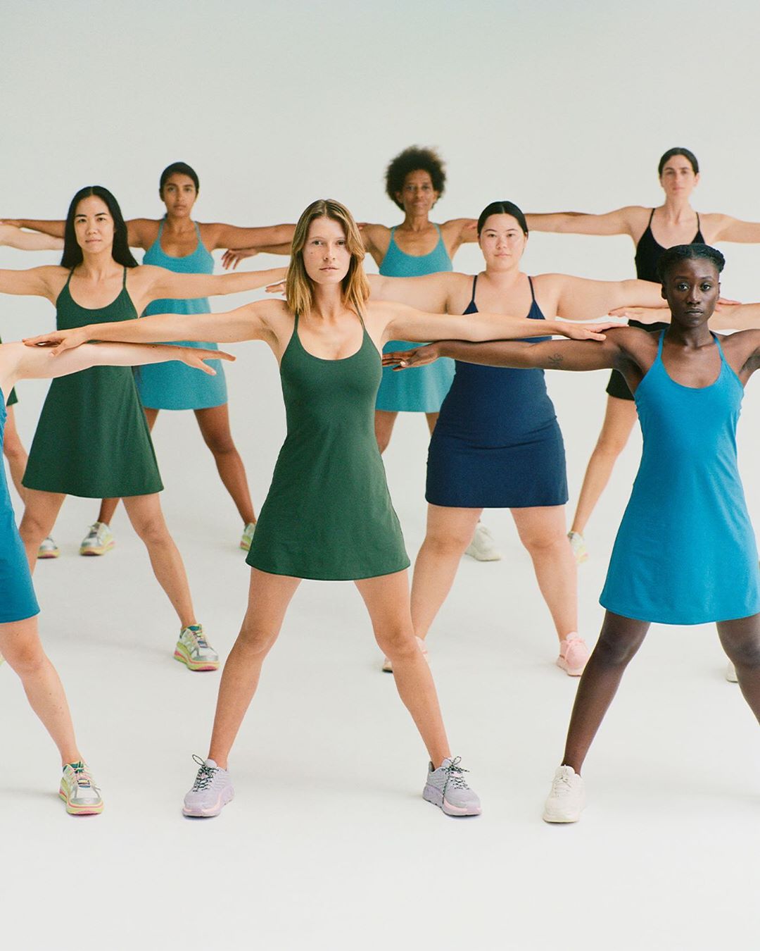 Nuevos vestidos para el gimnasio de la colección Outdoor Voices