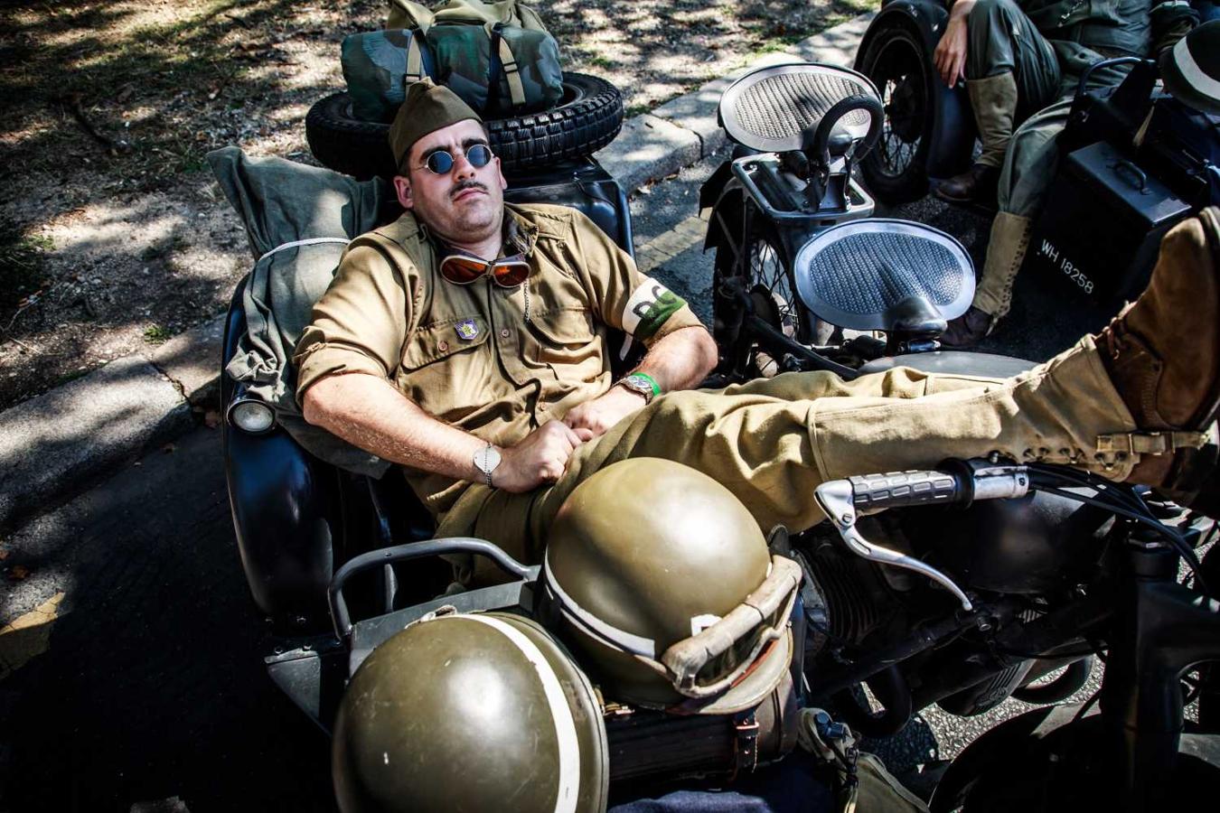 Desfile que conmemora el 75 aniversario de la liberación de París de la ocupación nazi