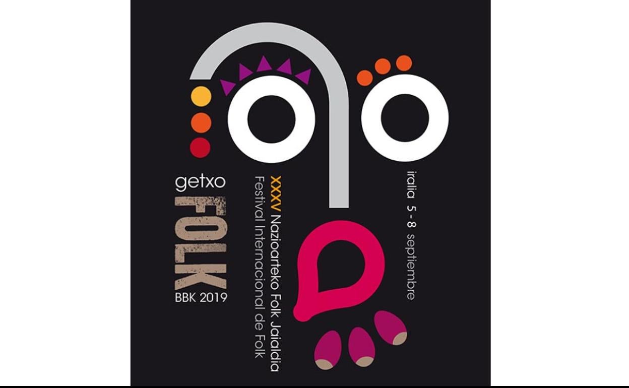Cartel del Getxo Folk 2019.