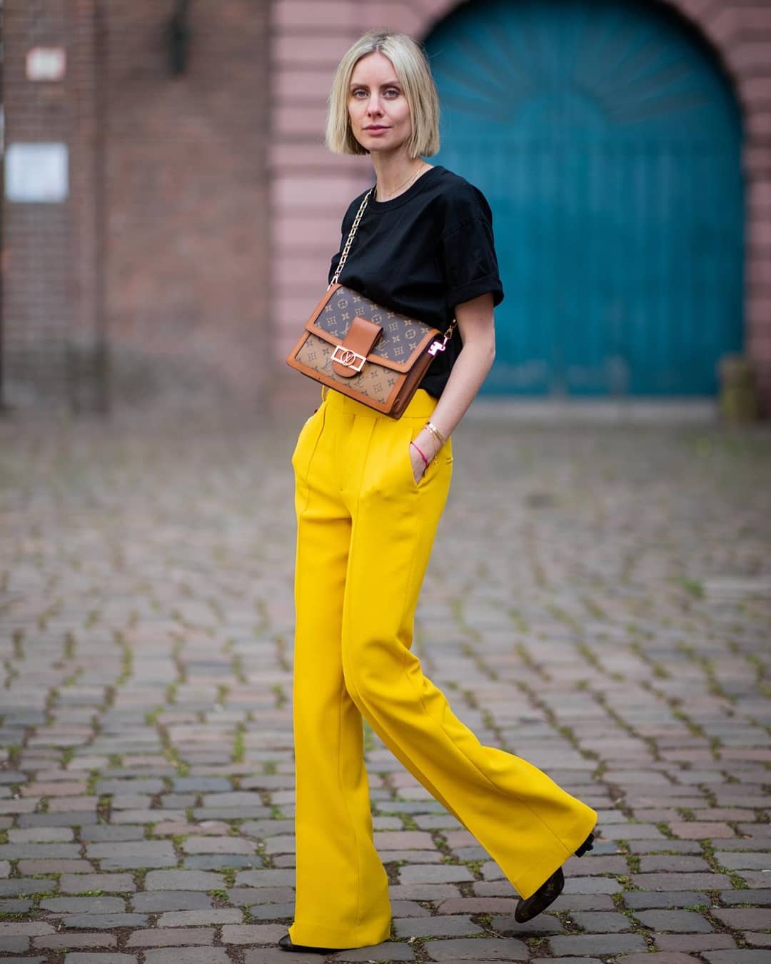 Pantalones de pinzas a todo color