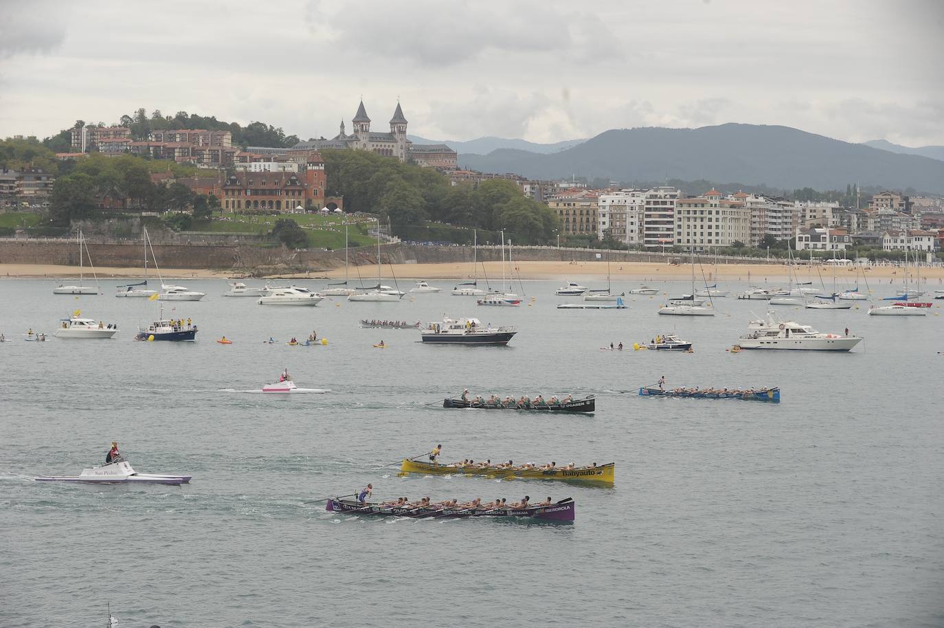 Fotos: Primera jornada de la Bandera de La Concha