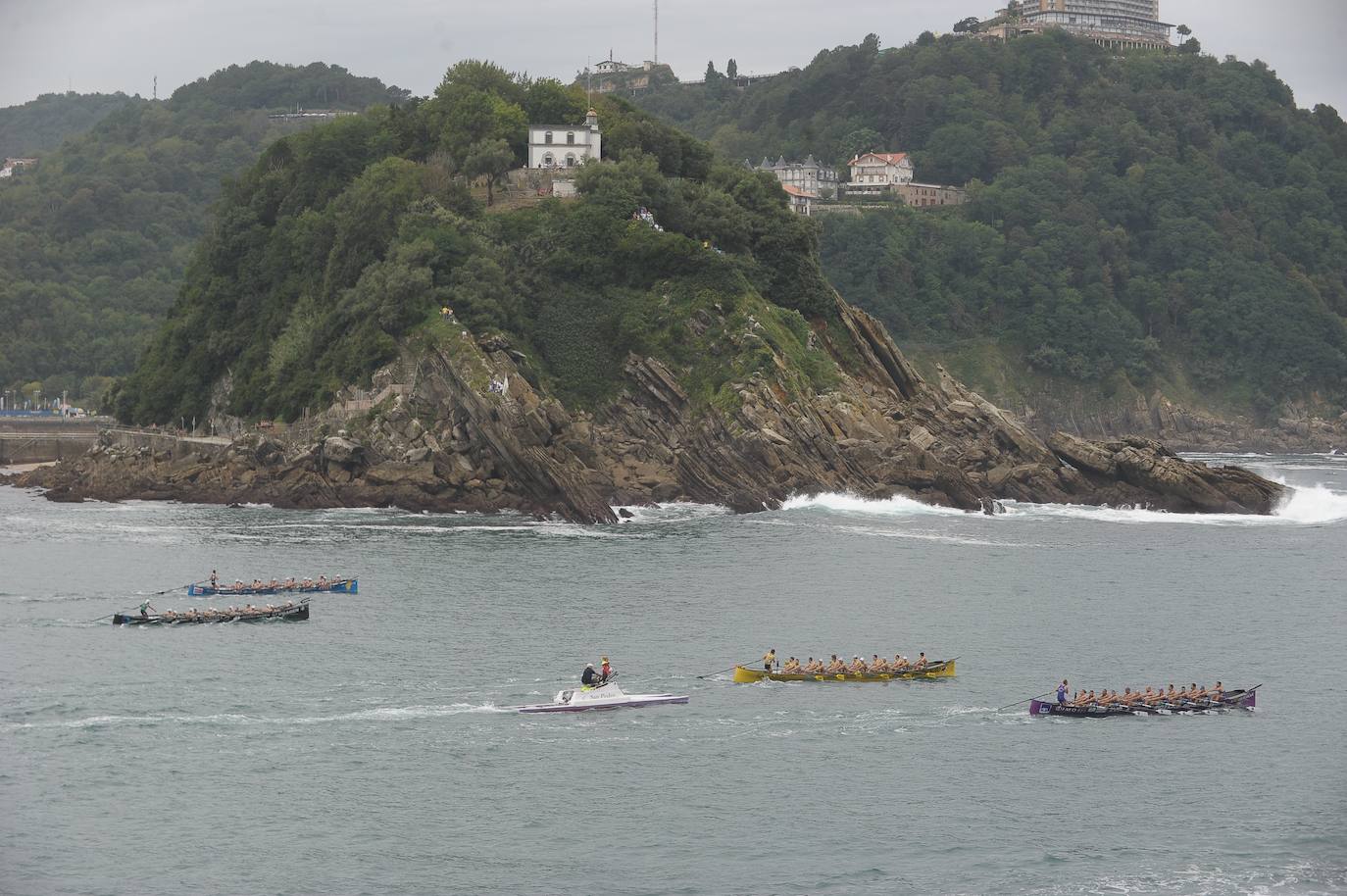 Fotos: Primera jornada de la Bandera de La Concha