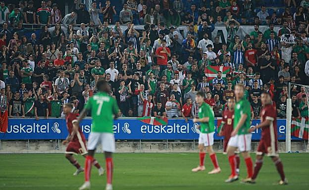 La selección el año pasado frente a Venezuela.