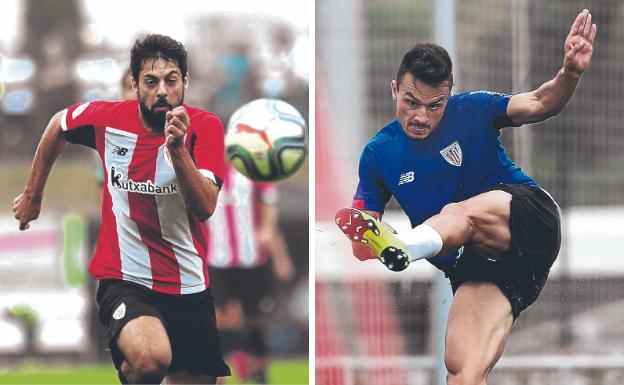 Villalibre y Ganea, que todavía no han sido convocados por Garitano, se quedan en el Athletic. 