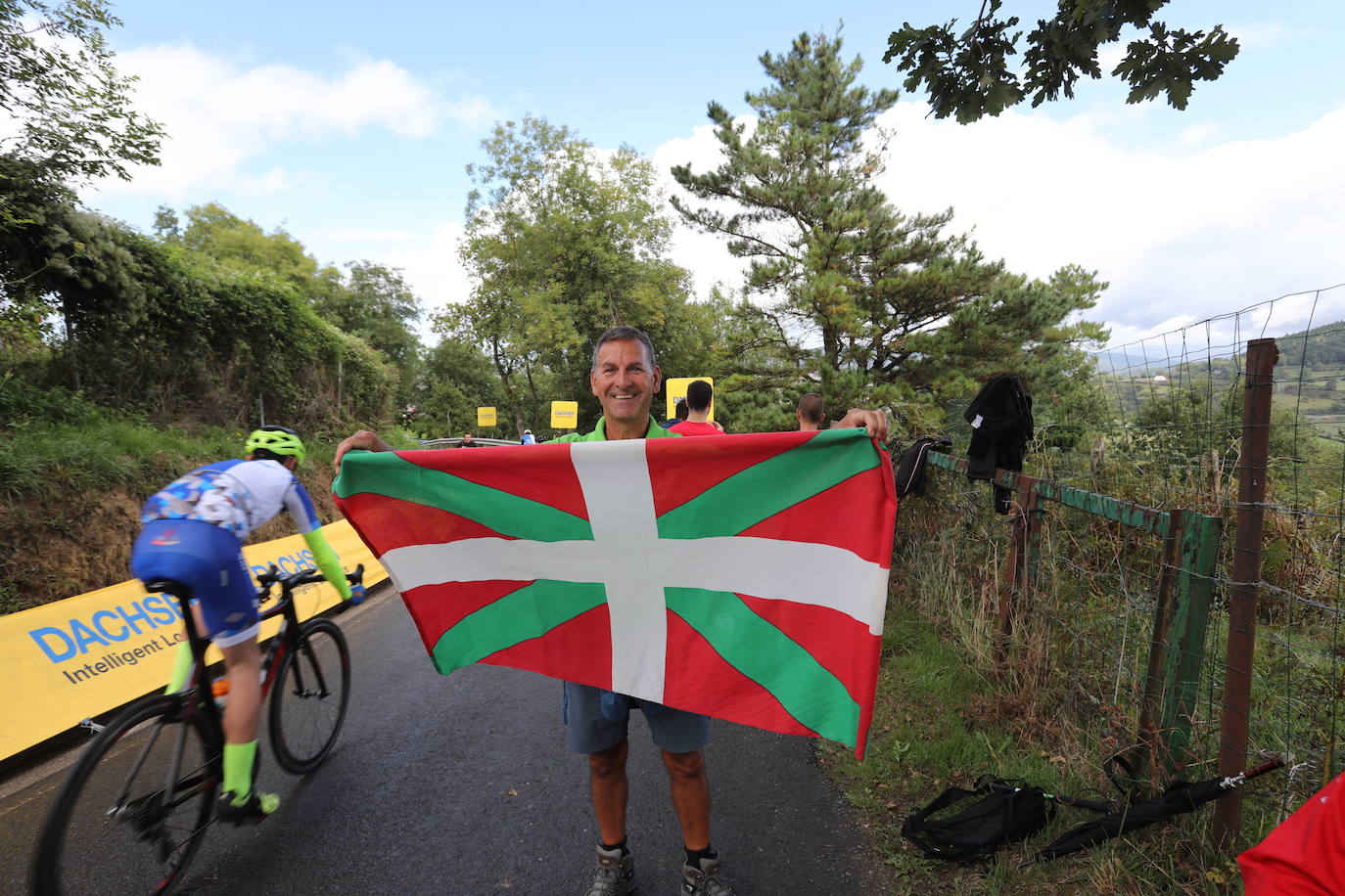 El alto vizcaíno es uno de los protagonistas de la etapa que termina en Bilbao 