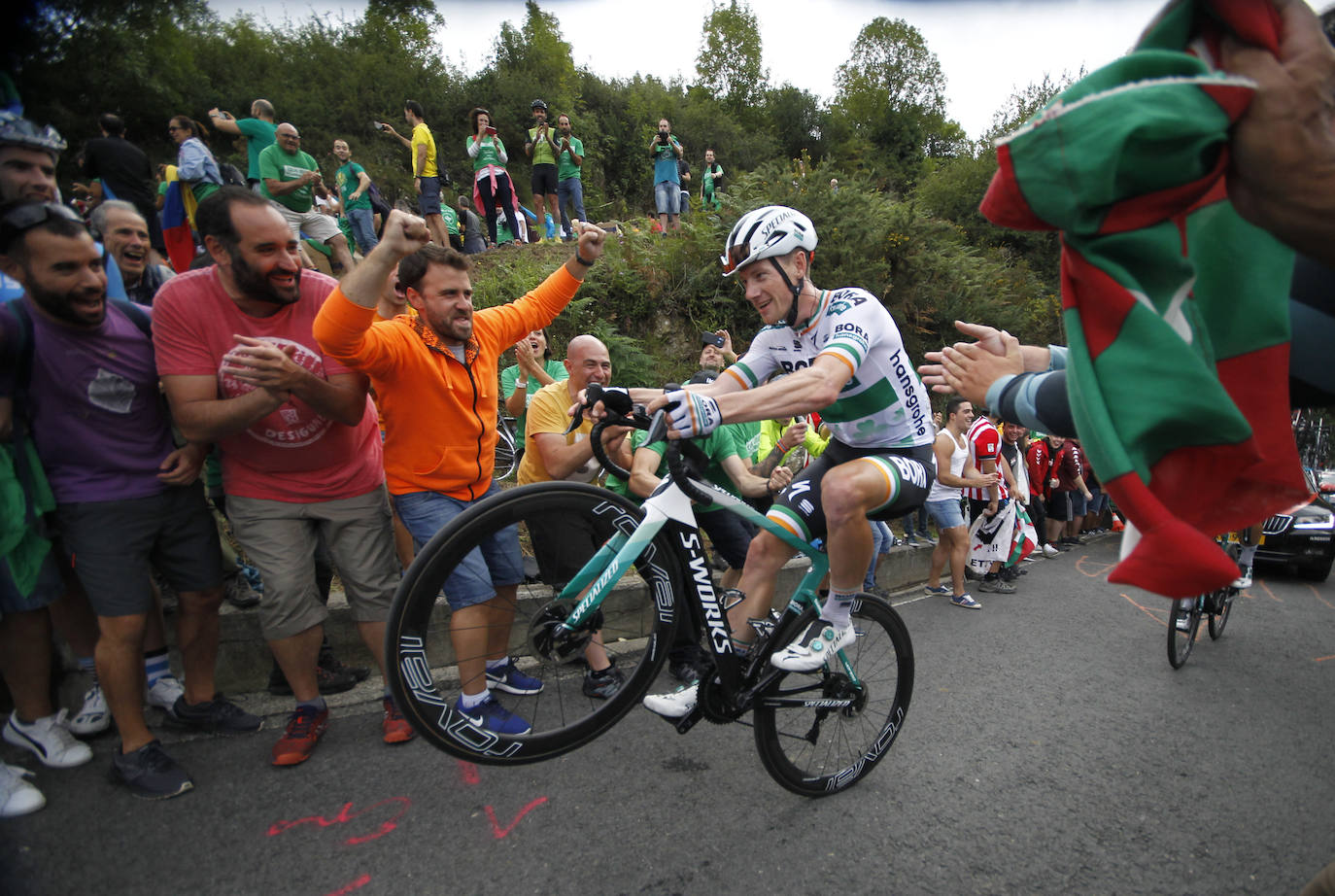 El alto vizcaíno es uno de los protagonistas de la etapa que termina en Bilbao 