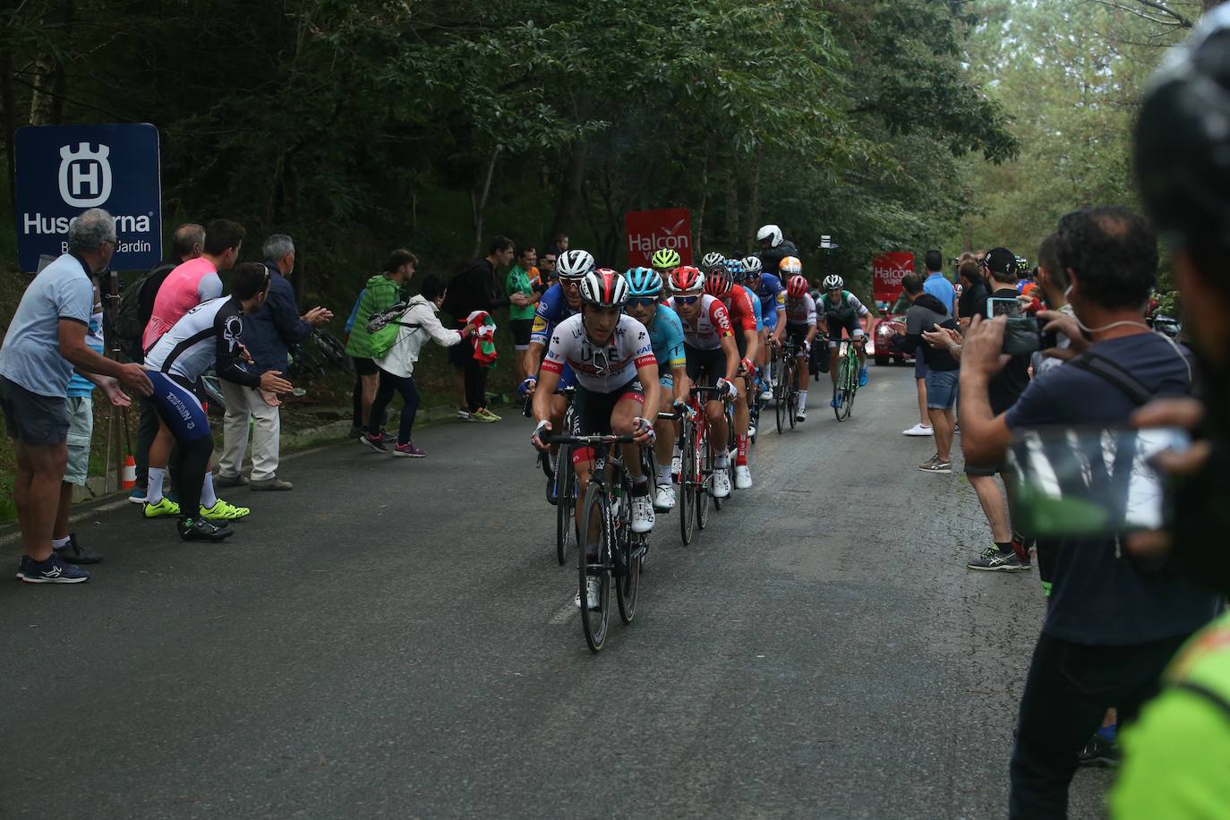 Fotos: La Vuelta a su paso por El Vivero