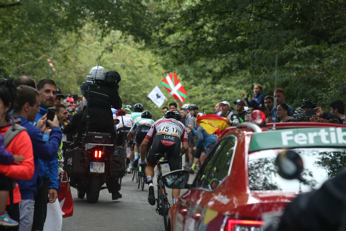 Fotos: La Vuelta a su paso por El Vivero