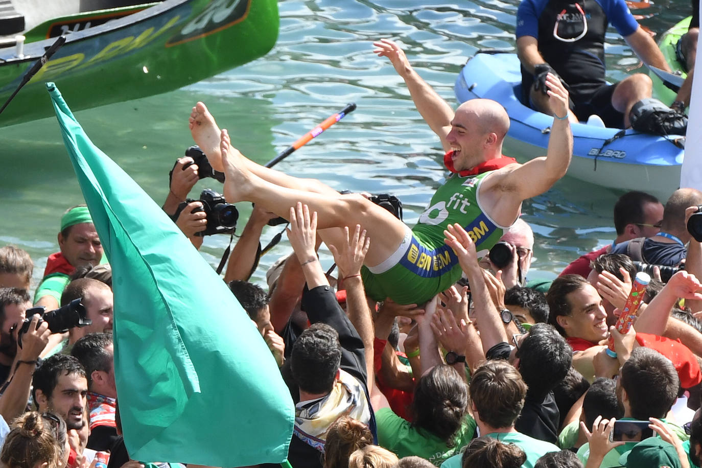 Fotos: Las mejores imágenes de la Bandera de La Concha