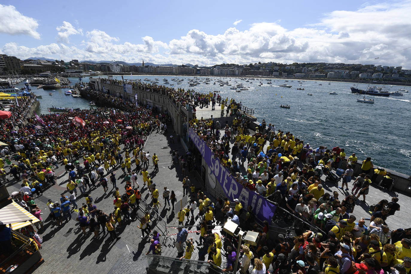 Fotos: Las mejores imágenes de la Bandera de La Concha