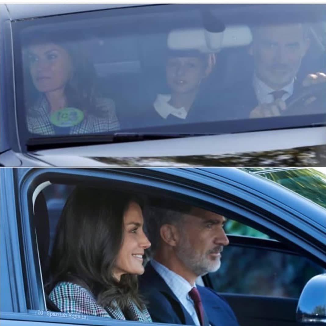 Como viene siendo tradición, doña Letizia ha acompañado a sus hijas en su primer día de colegio y, al igual que otros años, ha querido mostrar su estilo más desenfadado
