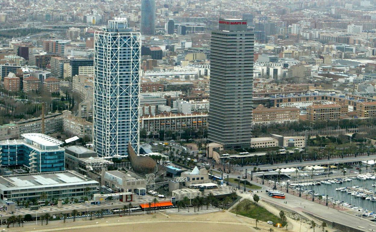 Puerto Olímpico de Barcelona. 
