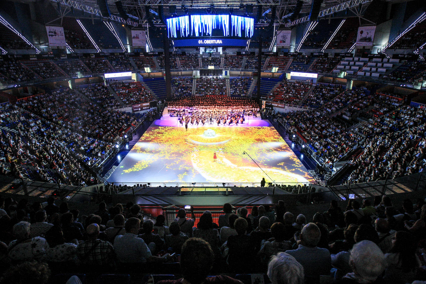 Fotos: &#039;Humanity al Music&#039; el gran espectáculo de la Corporación Mondragón