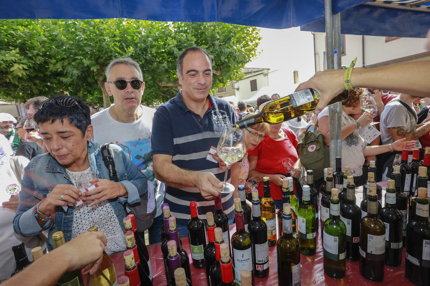 La tradición celebración de la Rioja Alavesa ha tenido lugar en la localidad de Baños de Ebro