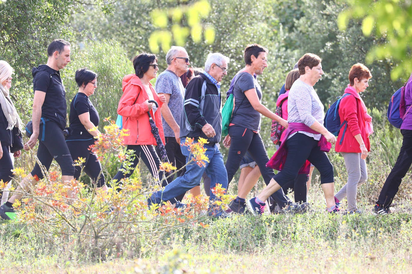 La popular cita ha reunido este año a cerca de dos mil participantes en un recorrido cargado de buen ambiente por el parque de Olárizu. Todo lo recaudado a través de las inscripciones para esta prueba que nació en 2012, coincidiendo con el reinado de Vitoria como 'Green Capital', irá destinado a la agencia de colocación de parados que Cáritas tiene en el barrio de Zaramaga.