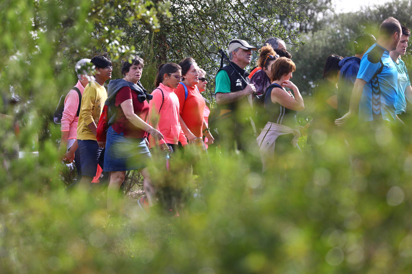 La popular cita ha reunido este año a cerca de dos mil participantes en un recorrido cargado de buen ambiente por el parque de Olárizu. Todo lo recaudado a través de las inscripciones para esta prueba que nació en 2012, coincidiendo con el reinado de Vitoria como 'Green Capital', irá destinado a la agencia de colocación de parados que Cáritas tiene en el barrio de Zaramaga.