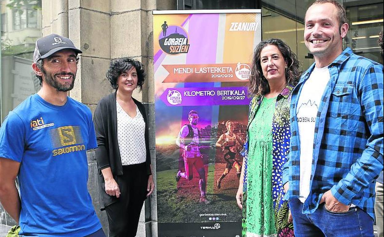 Aritz Egea, Eider Ajuriagerra, Lorea Bilbao y Jurek Ziemkiewicz