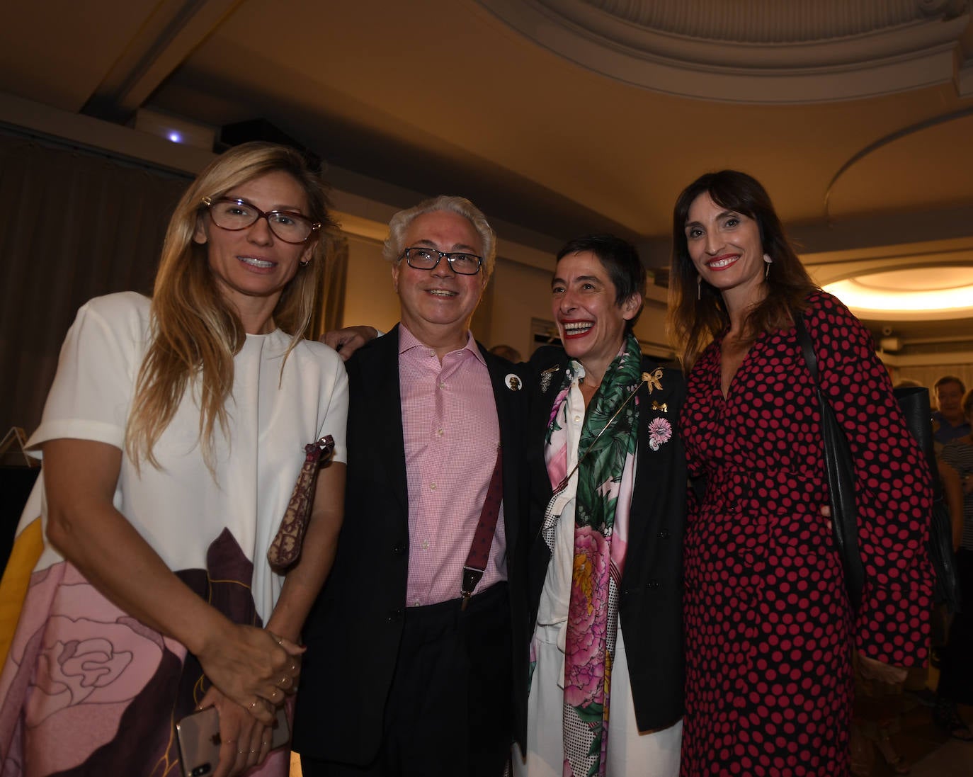 Eugenia Griffero, Jujo Ortiz, Miriam Ocáriz y Carolina Ontivero.