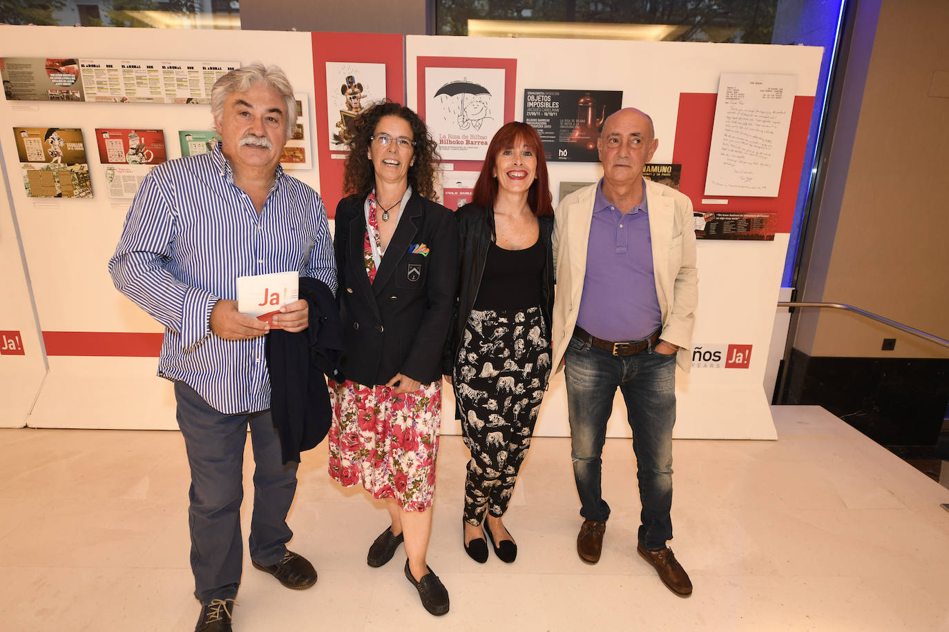 Asier Munitegi, Beatriz Marcos, Mirari Bilbao y Bernar Zárraga. 