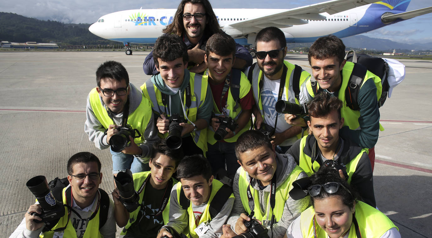 El aeropuerto de Loiu se abre a los fotógrafos amateur