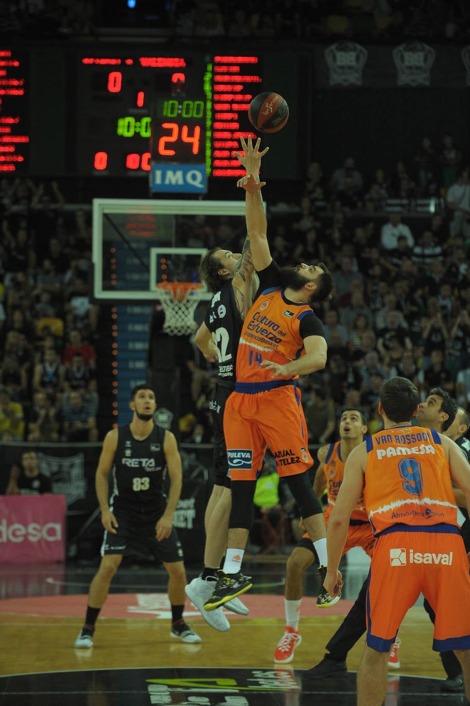 Fotos: El Bilbao Basket-Valencia, en imágenes