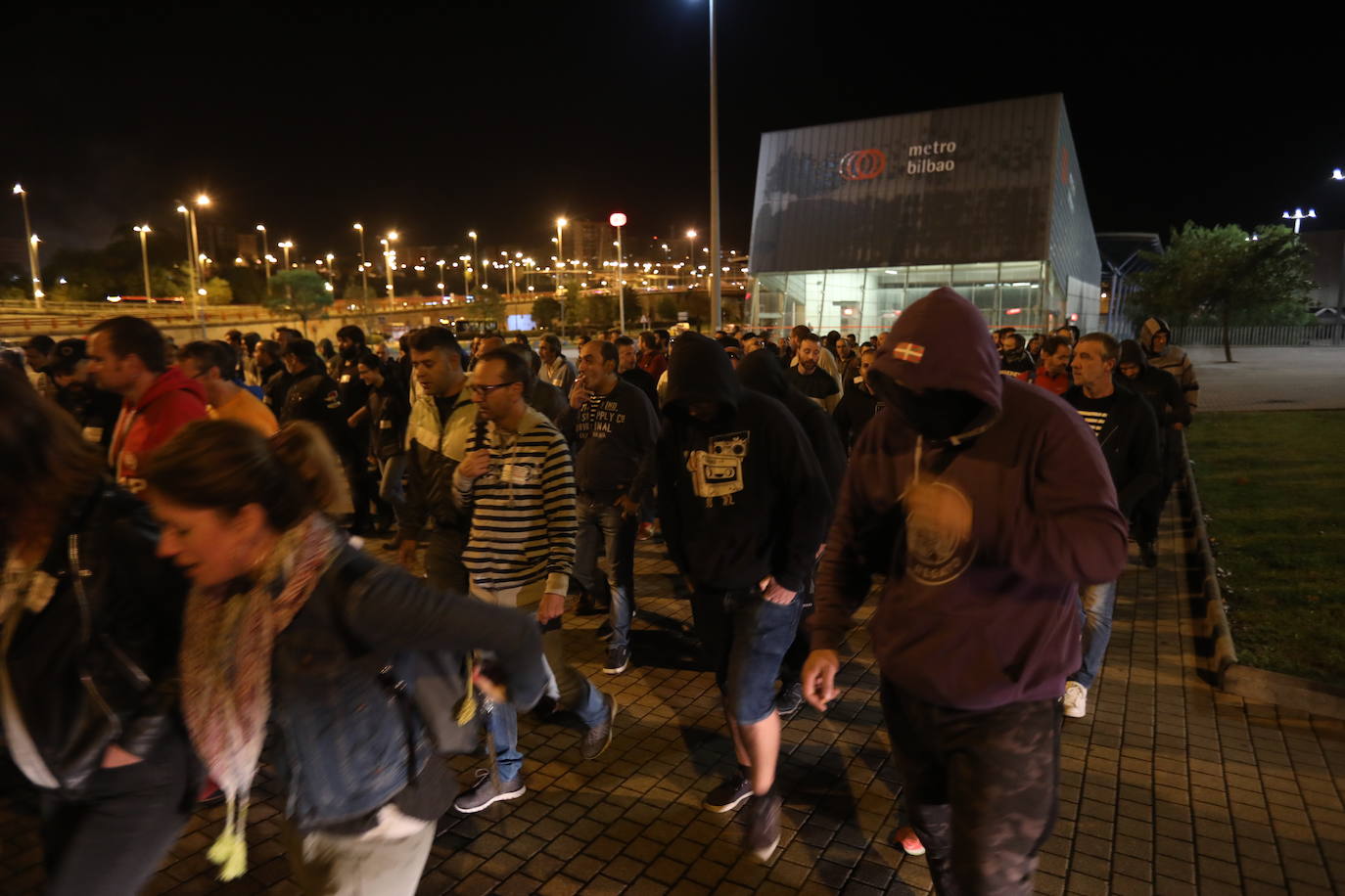 Fotos: Protestas en Barakaldo por la huelga del metal