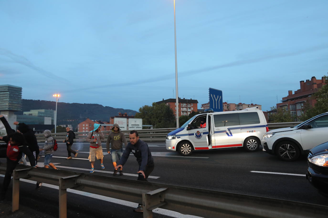 Fotos: Protestas en Barakaldo por la huelga del metal