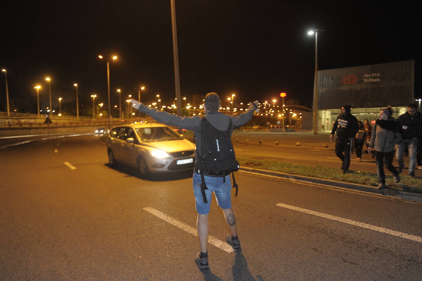 Fotos: Protestas en Barakaldo por la huelga del metal