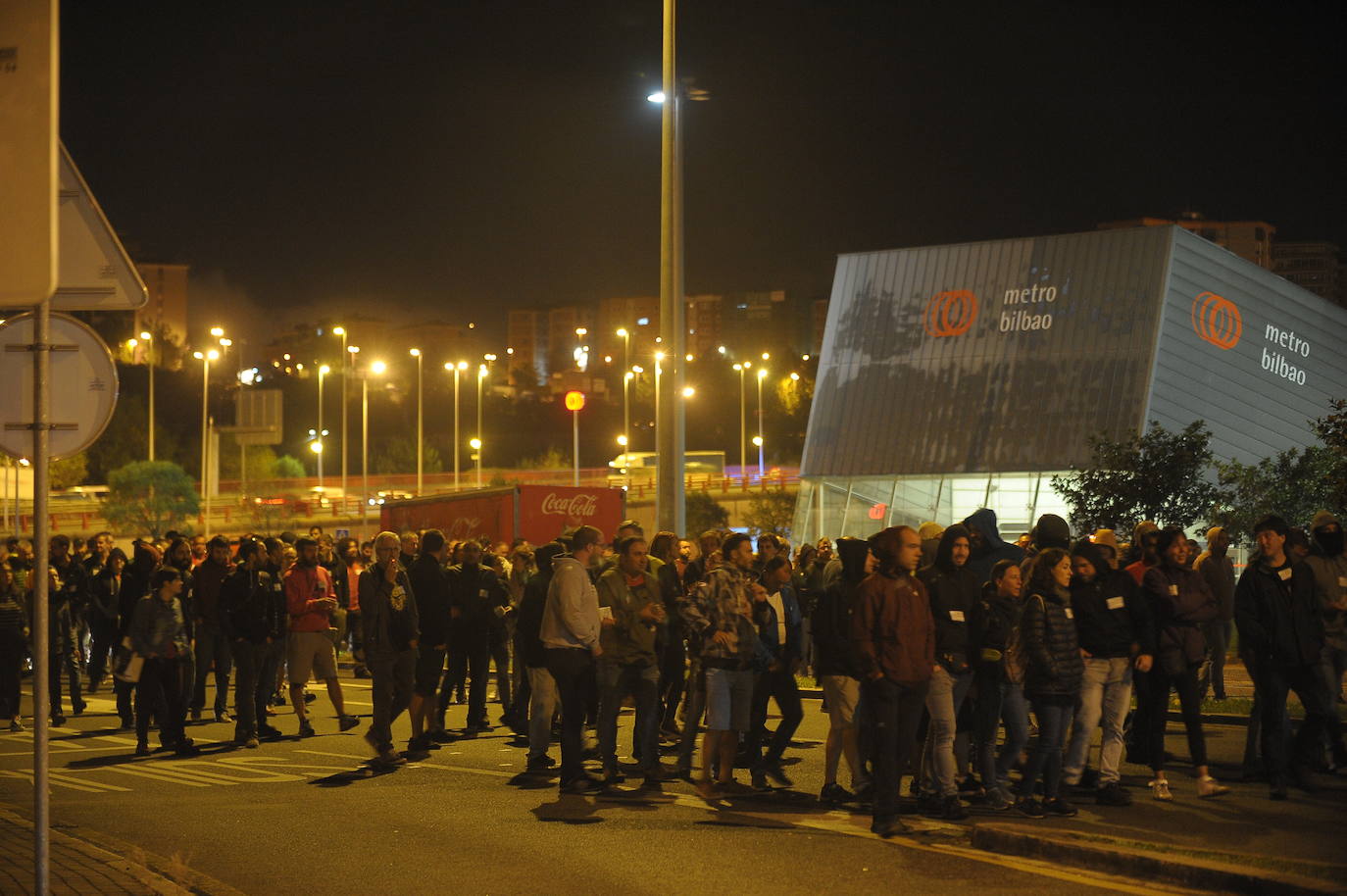 Fotos: Protestas en Barakaldo por la huelga del metal