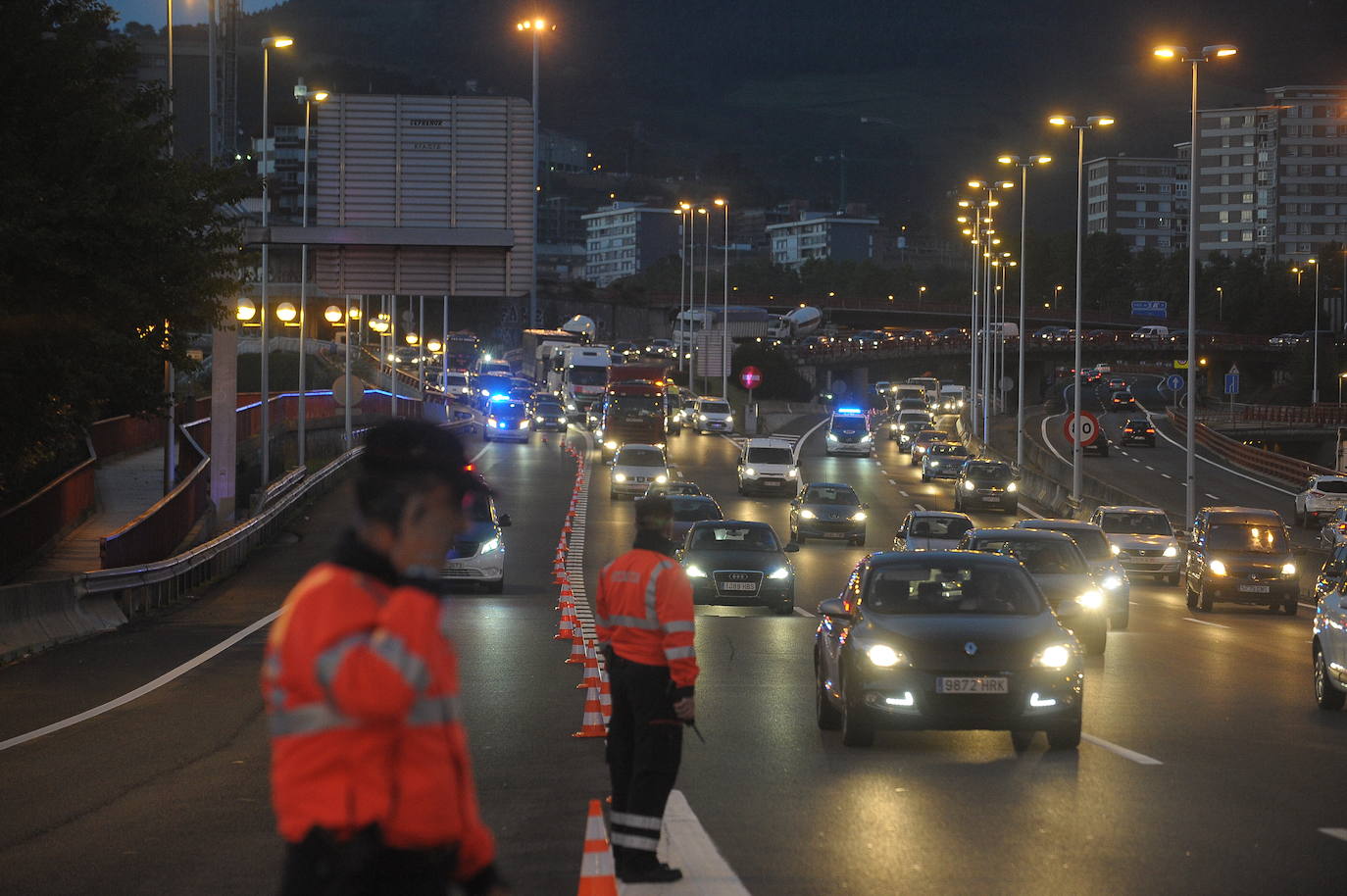 Fotos: Protestas en Barakaldo por la huelga del metal