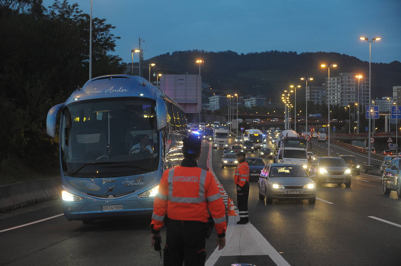 Fotos: Protestas en Barakaldo por la huelga del metal