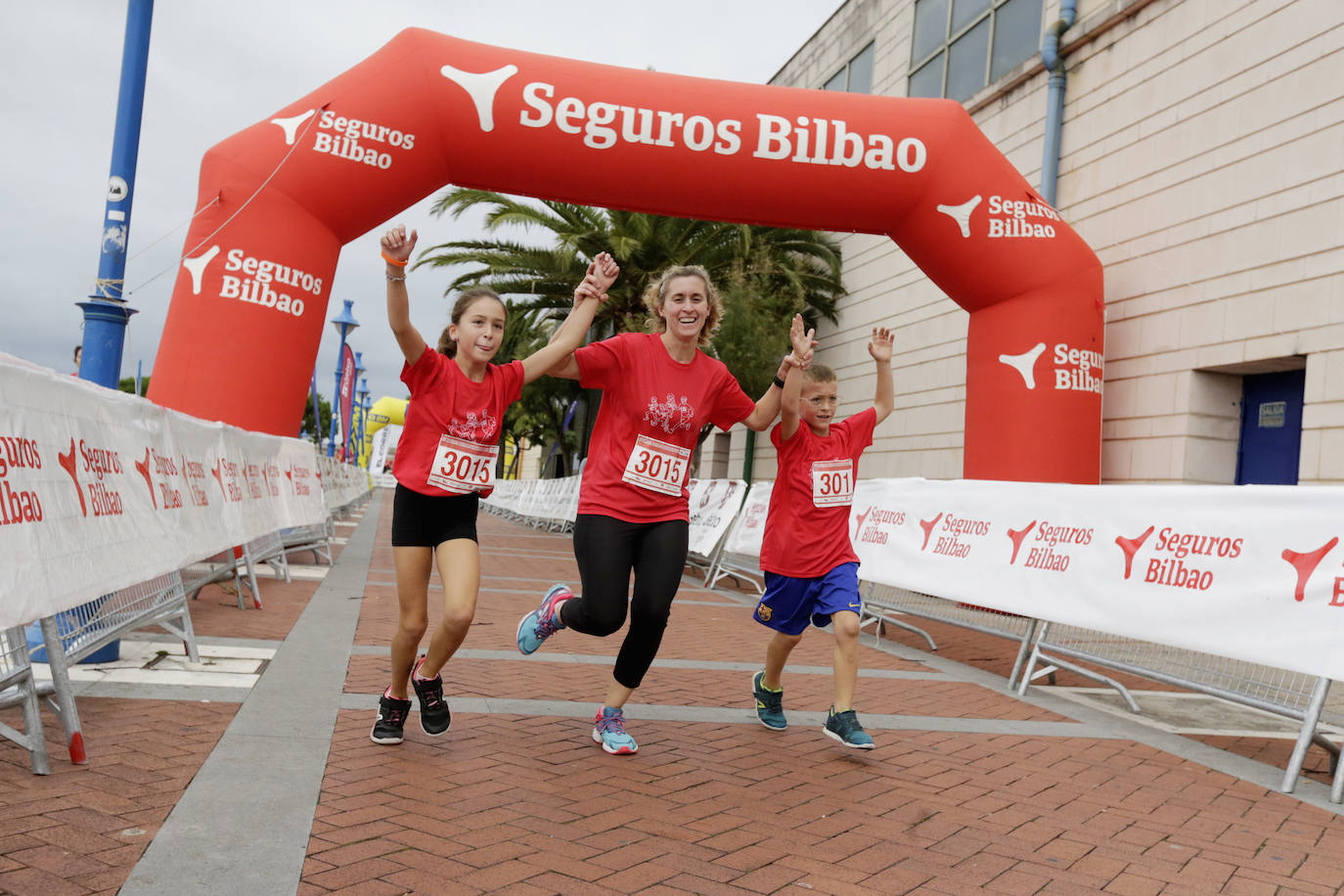 Fotos: Las mejores imágenes de la Carrera Familiar Solidaria de Getxo