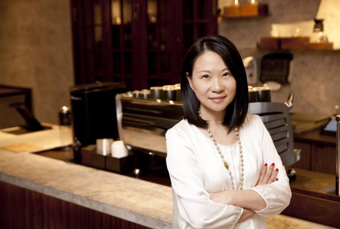 40. Belinga Wong, directora ejecutiva de Starbucks China, cadena internacional de café.