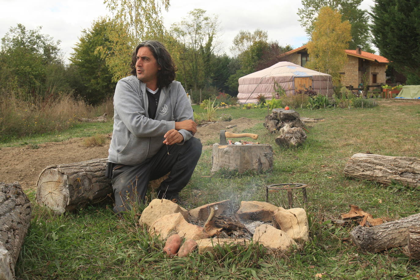 Fotos: El guitarrista de Soziedad Alkoholika que sintió «la llamada» del ecologismo