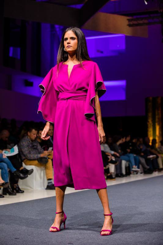 Las colecciones de La nieta de Inés, Rebeca Ruiz, Eder Aurre y la pareja formada por Miguel Gutiérrez y Cristina Lefter cerraron el Encuentro de Nuevos Creadores de Moda de la Pasarela Gasteiz On.