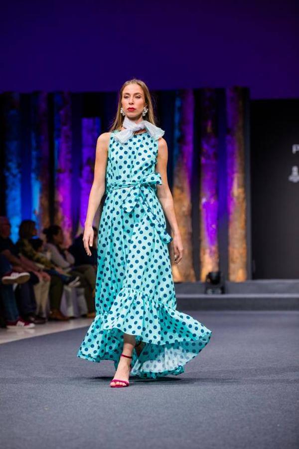 Las colecciones de La nieta de Inés, Rebeca Ruiz, Eder Aurre y la pareja formada por Miguel Gutiérrez y Cristina Lefter cerraron el Encuentro de Nuevos Creadores de Moda de la Pasarela Gasteiz On.