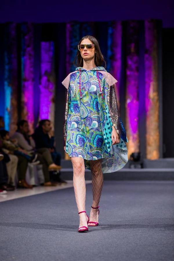 Las colecciones de La nieta de Inés, Rebeca Ruiz, Eder Aurre y la pareja formada por Miguel Gutiérrez y Cristina Lefter cerraron el Encuentro de Nuevos Creadores de Moda de la Pasarela Gasteiz On.