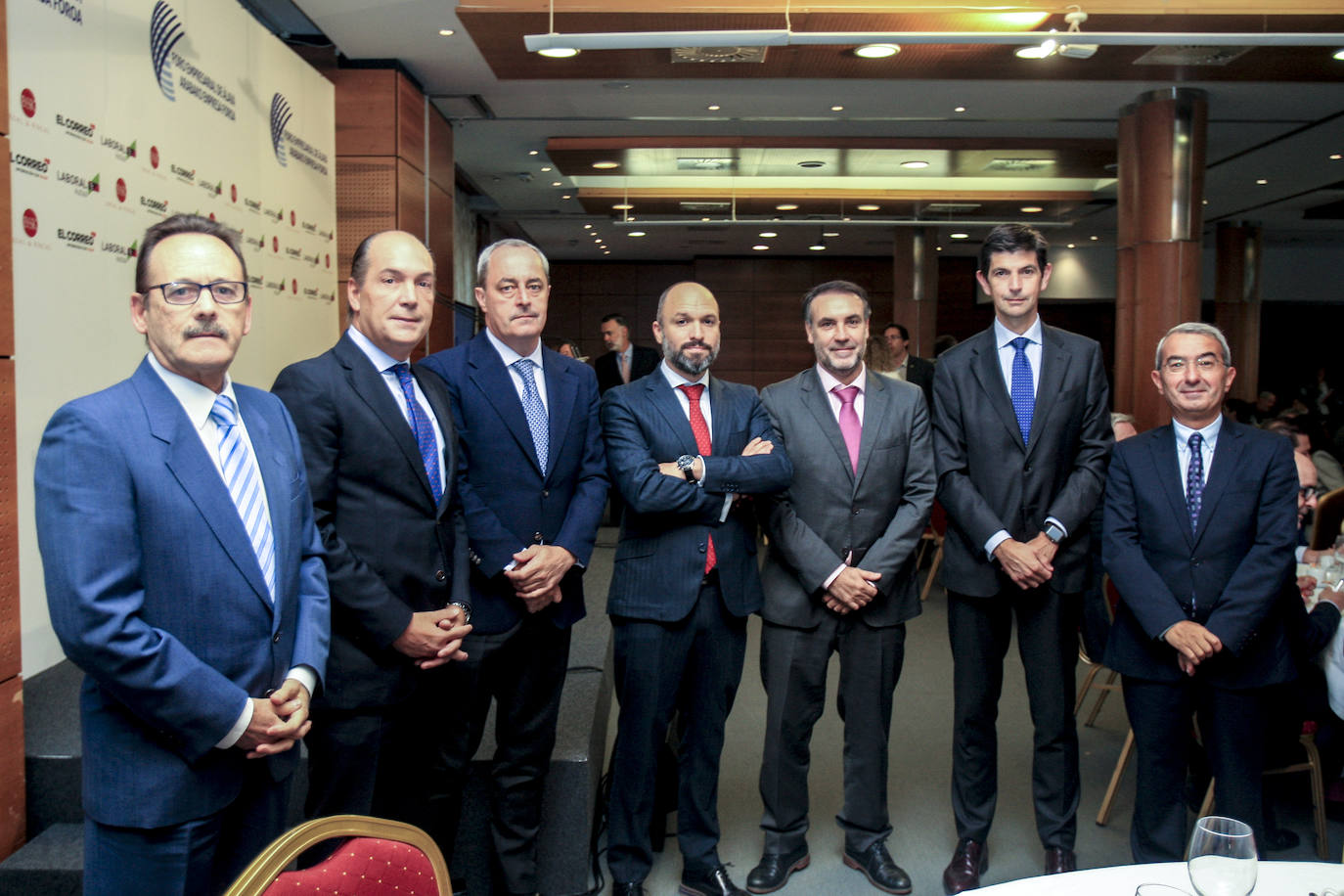 José de la Fuente, Miguel Garnica, Hipólito Suárez, Jon Somocueto, Iñaki Peña, Alfonso Fernández de Trocóniz y Ángel Cordero