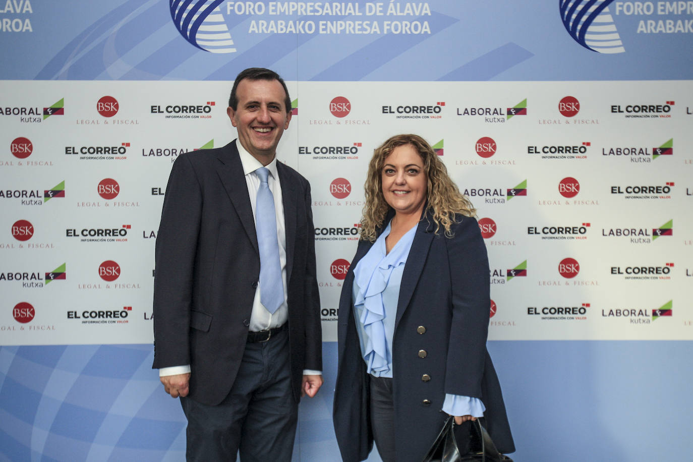 Jon Lasa y Eva Jiménez.