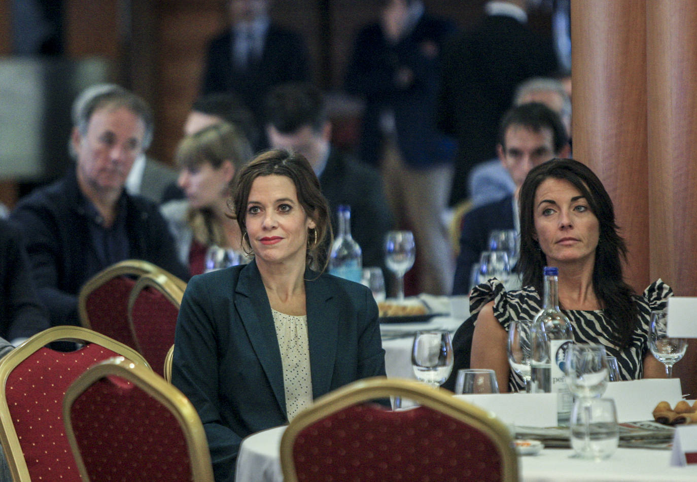 Maider Etxebarria y Susana Andrés.