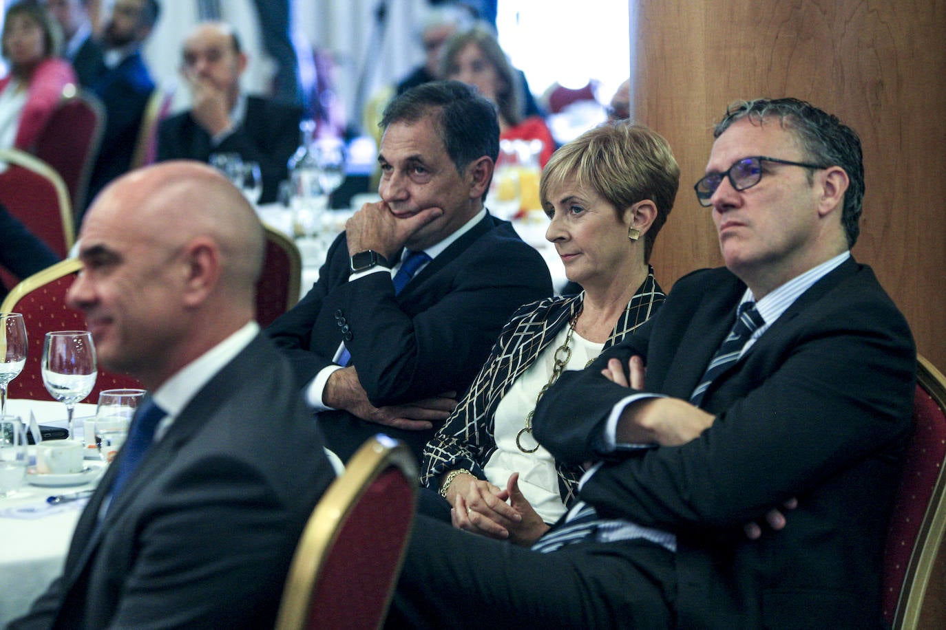 Txomin García, Arantxa Tapia e Iñigo Barrenechea.
